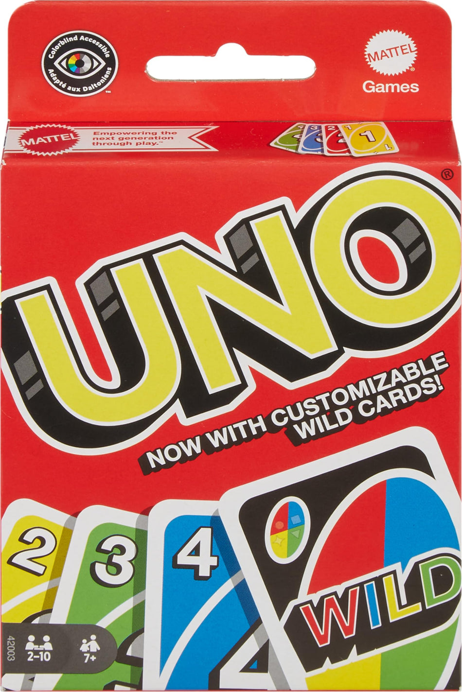 Mattel Games Uno Card Game 2013 Edition 2-10 Players
