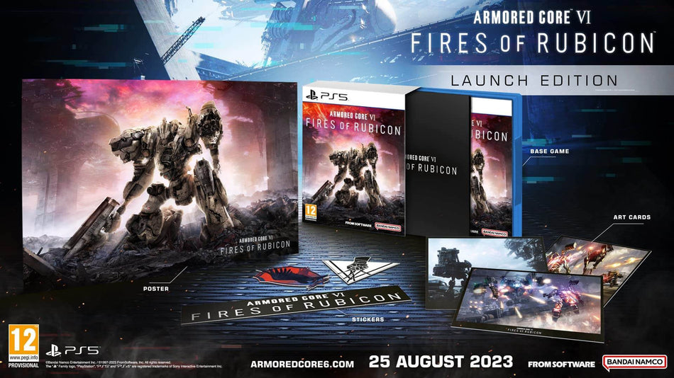Armored Core VI Fires of Rubicon Launch Edition PS5