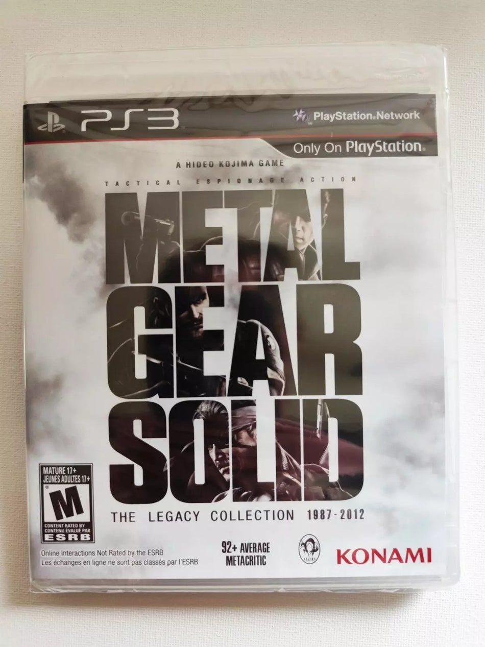 Metal Gear Solid: Legacy Collection PS3