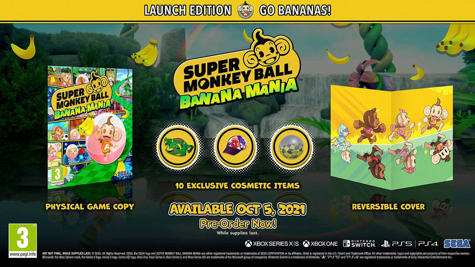 Super Monkey Ball Banana Nintendo Switch